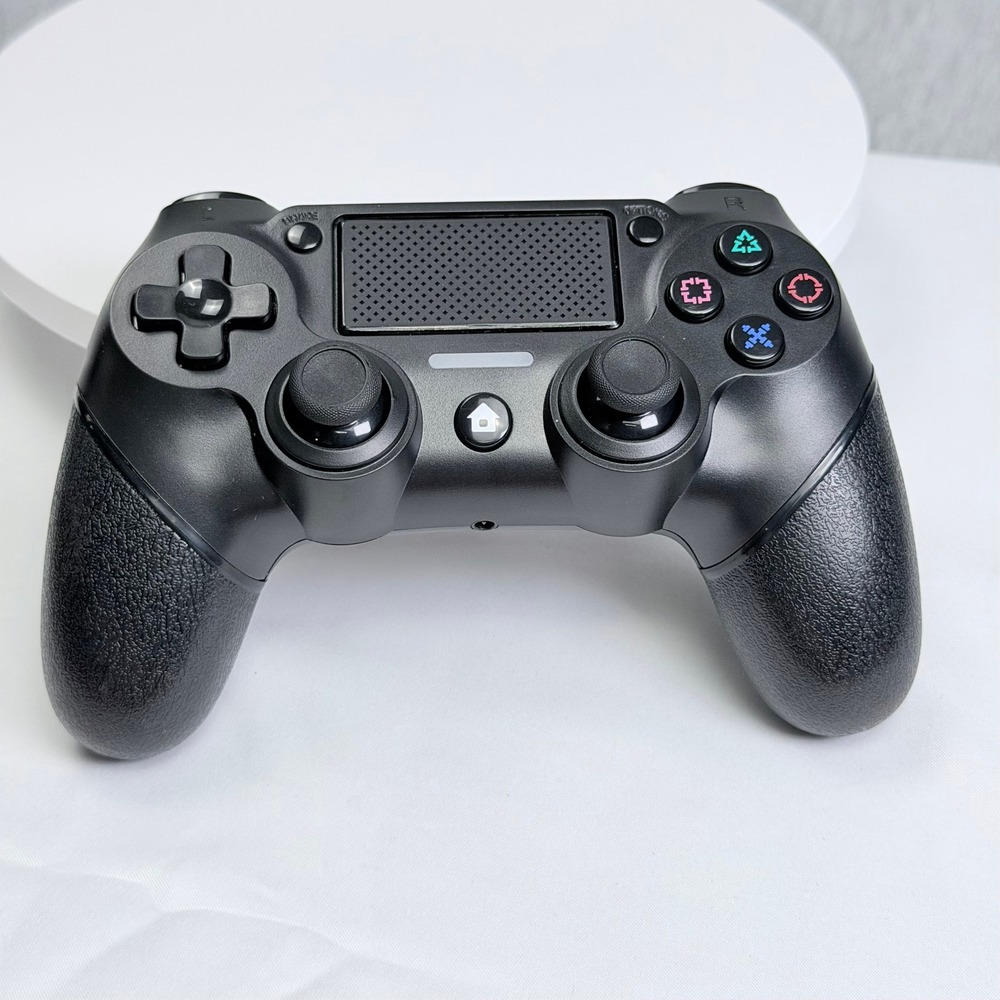 AceGamer Wireless Controller for PS4 Black Bluetooth Gamepad 800mAh Battery